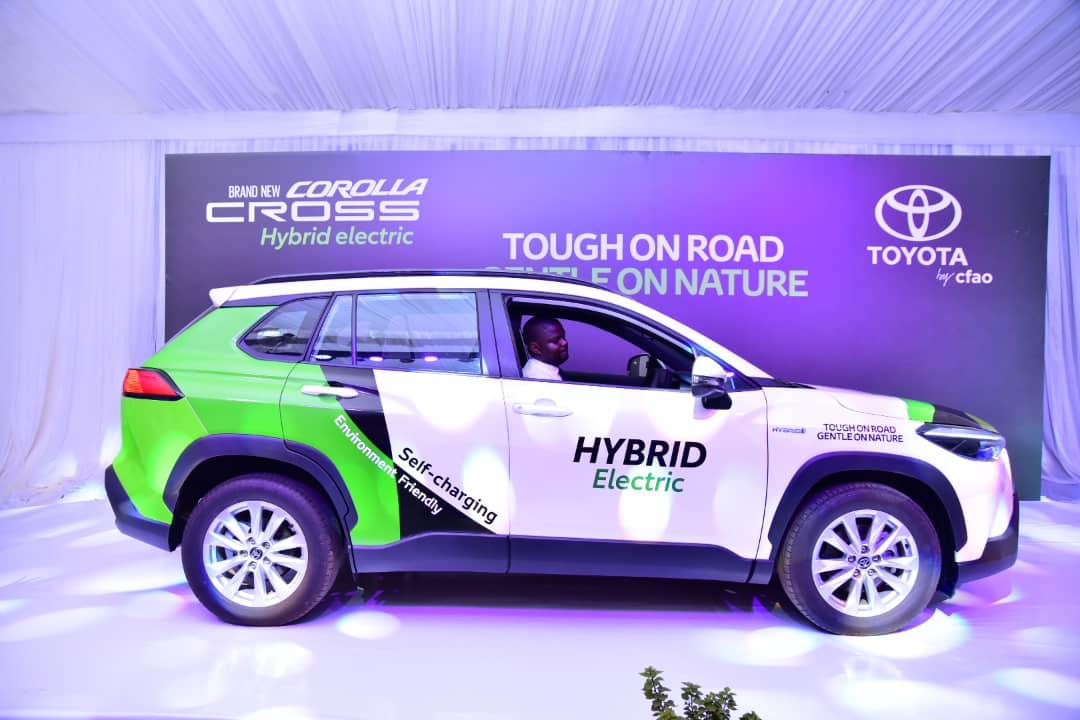 CFAO Motors introduces eco-friendly Toyota Corolla cross hybrid electric car on Ugandan market