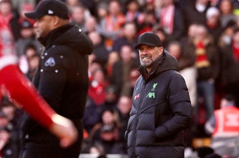 Jürgen Klopp 'blamed' by Vincent Kompany as Liverpool might have just done Arsenal a favor