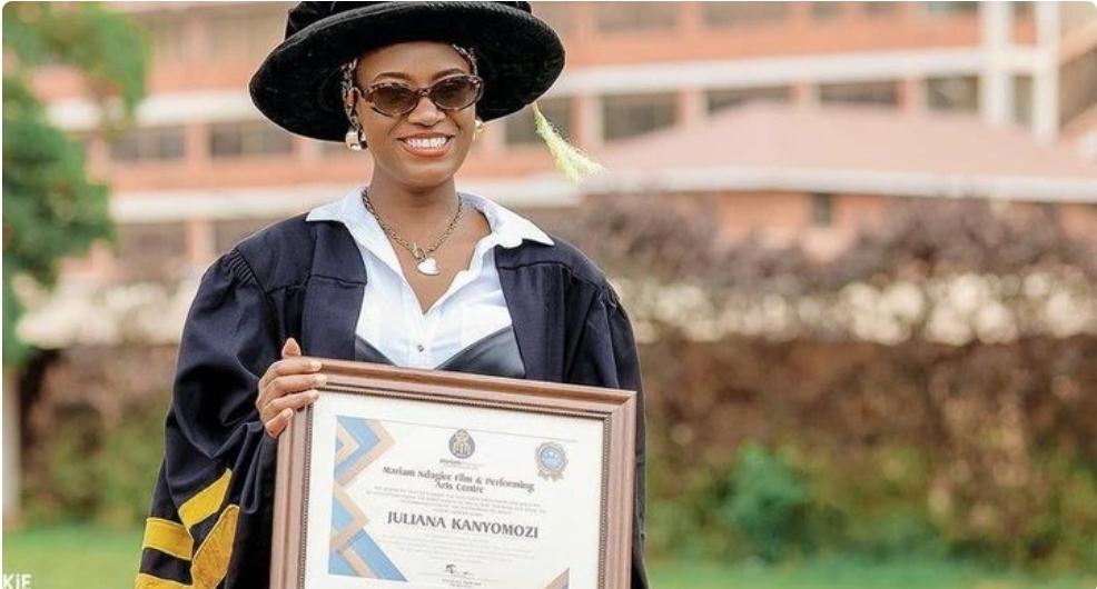 Juliana honoured for her contribution to Uganda’s music