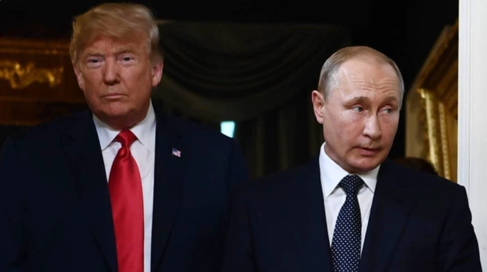 Putin says America is 'burning from the inside' and U.S. courts are being used by Trump's rivals