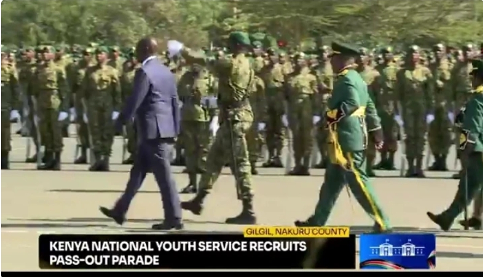 Kindiki, Soipan Tuya Arrive For the Pass Out Parade of NYS Recruits