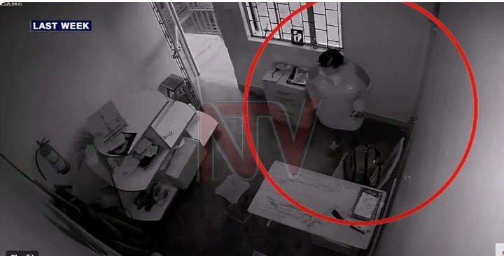 CCTV footage shows killed woman’s final walk out of office