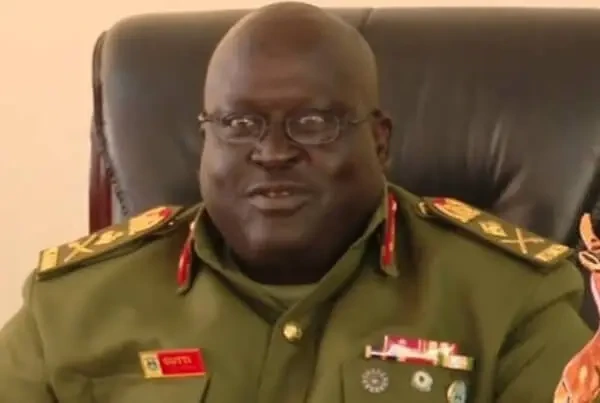 Gen. Andrew Gutti in Critical Condition After Nakasongola Accident