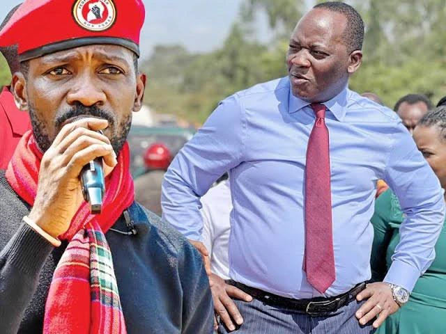 New Twist as Experts Challenge Bobi Wine for Forcefully Ejecting Mathias Mpuuga from NUP Leadership