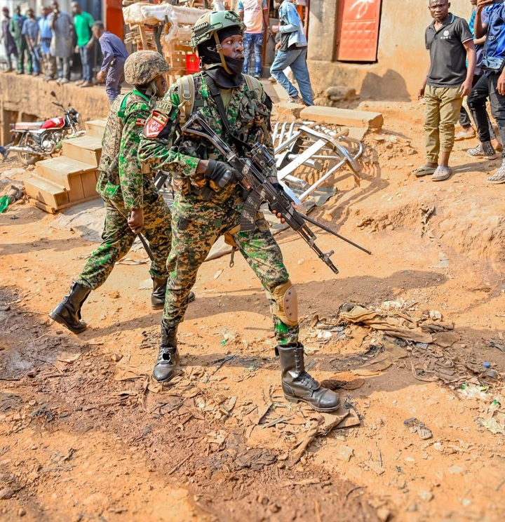 'Drama In Rukiga As FAKE UPDF Soldier Possessing Military attire Allegedly Assaults An Officer