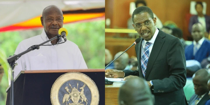 MP Jonathan Odur Brews Trouble for Museveni & AG Kiryowa Kiwanuka in Parliament Chambers