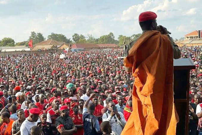 Bobi Wine Accorded a Heroic Reception in Buganda, Ugandans Claim He'll Win 2026 Elections Early