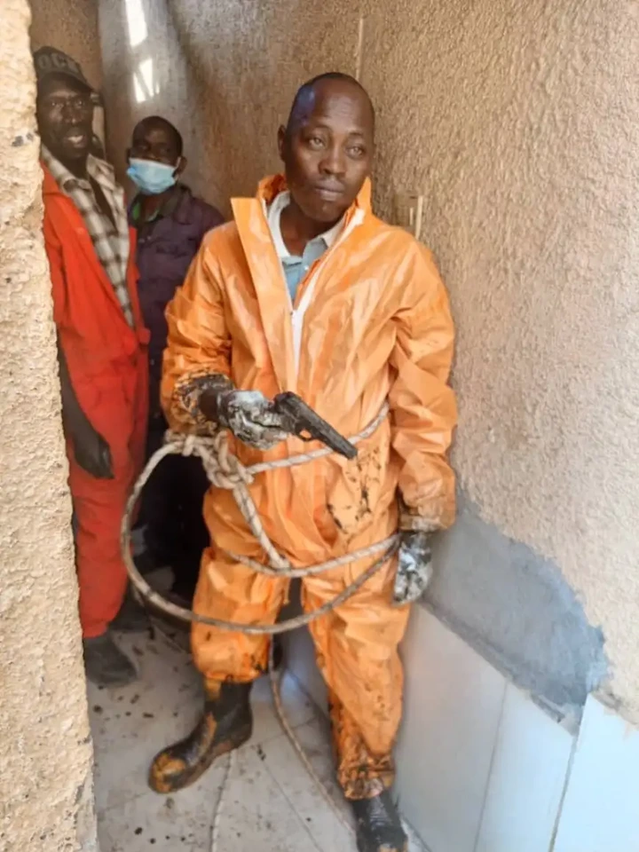 How a Stolen ISO Pistol Was Recovered from a Pit Latrine at a Guest House in Masaka