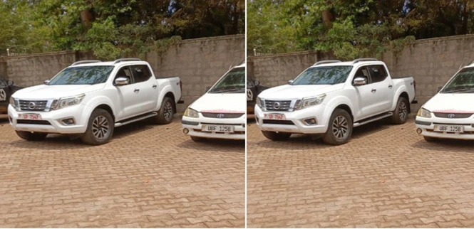 IGP, Director CID offers Kiira Regional CID Office with Nissan Double Cabin to ease supervision and mobility