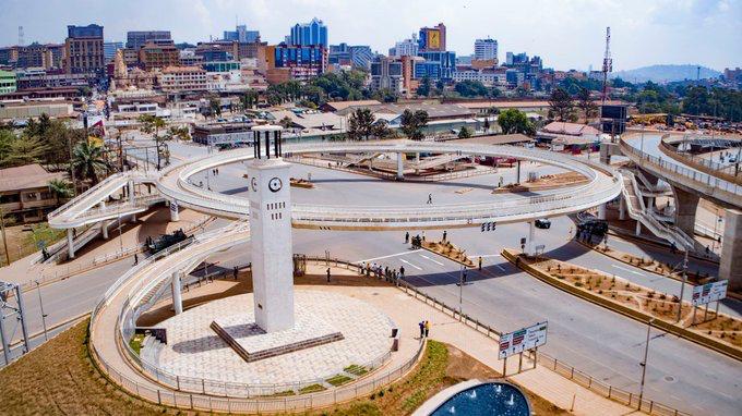 Museveni Commissions Kampala Flyover, Warns Against Littering