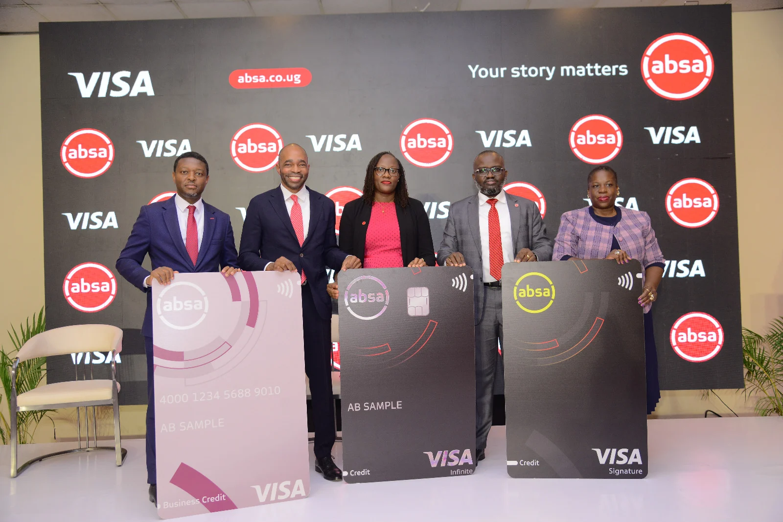 Absa expands card portfolio with launch of exclusive Visa infinite, signature, business cards