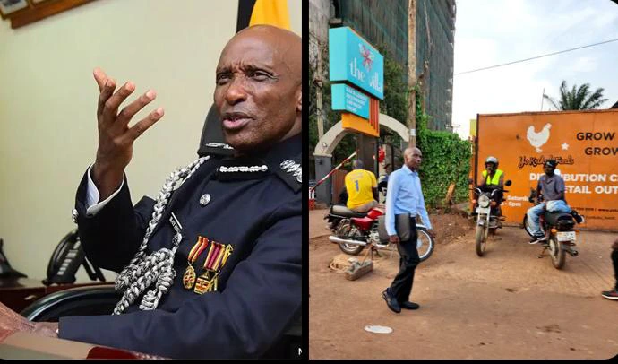 Ugandans React As Former IGP Kayihura is Spotted Walking in the Streets Without a Bodyguard