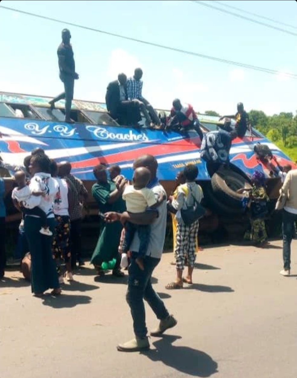 Another YY Coach Involved in Road Accident Near Karuma Junction, Several Injured