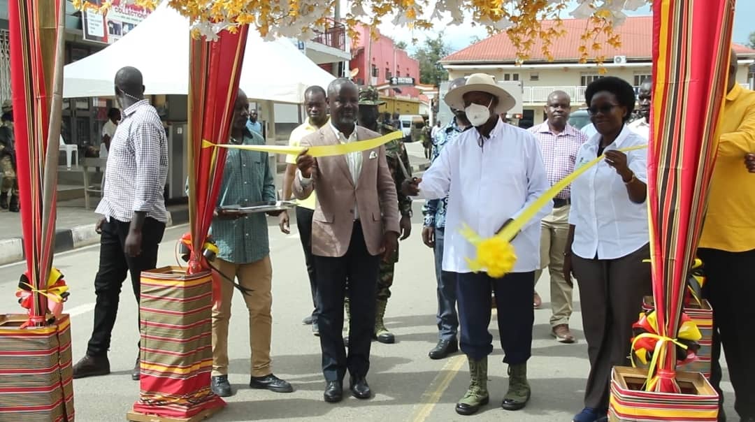 Museveni Commissions Shs54bn USMID Road Project in Kasese Municipality