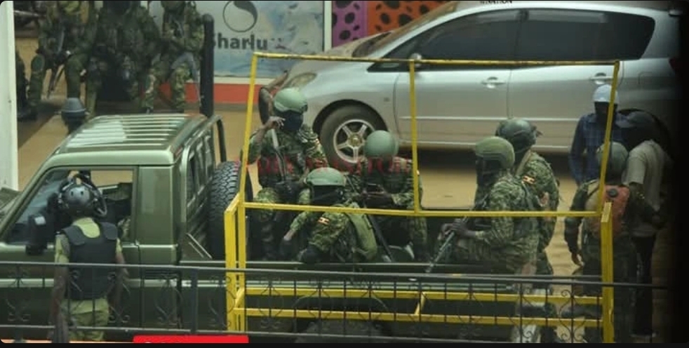 Heavy Security Deployed at NUP Headquarters in Kampala as Press Conference Begins Has Sparked Debate