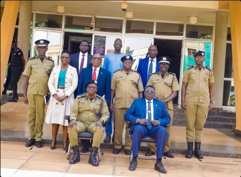 IGP Byakagaba and South Sudan Police Chief Meet in Kampala to Strengthen Cross Border Security