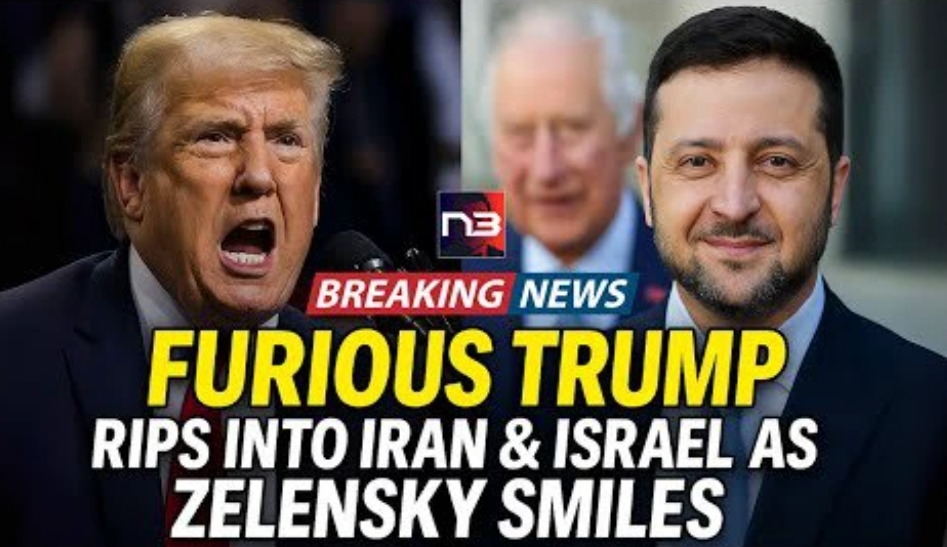 FURIOUS Trump Rips Into Iran and Israel as Zelensky Smiles for the Cameras