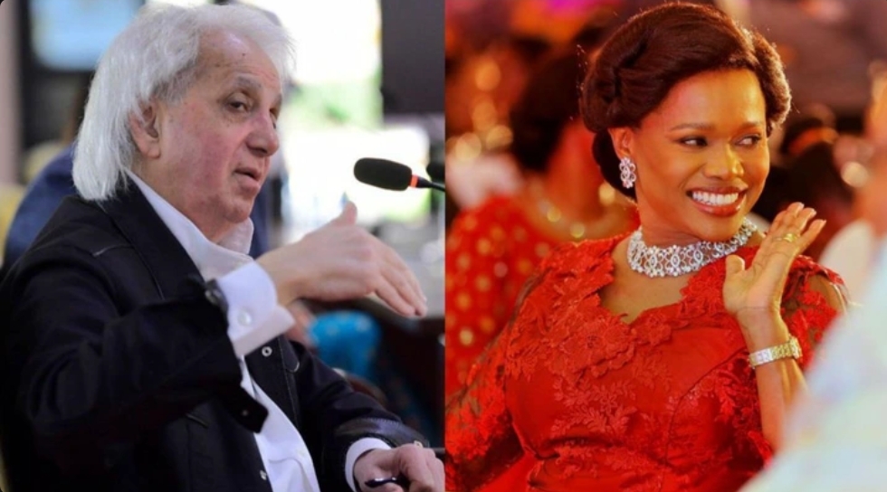 Nnabagereka's surprising reaction to Benny Hinn's prayer, netizens comment