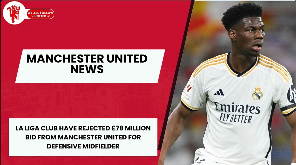 Real Madrid reject £78million Manchester United bid for 25-year-old Frenchman