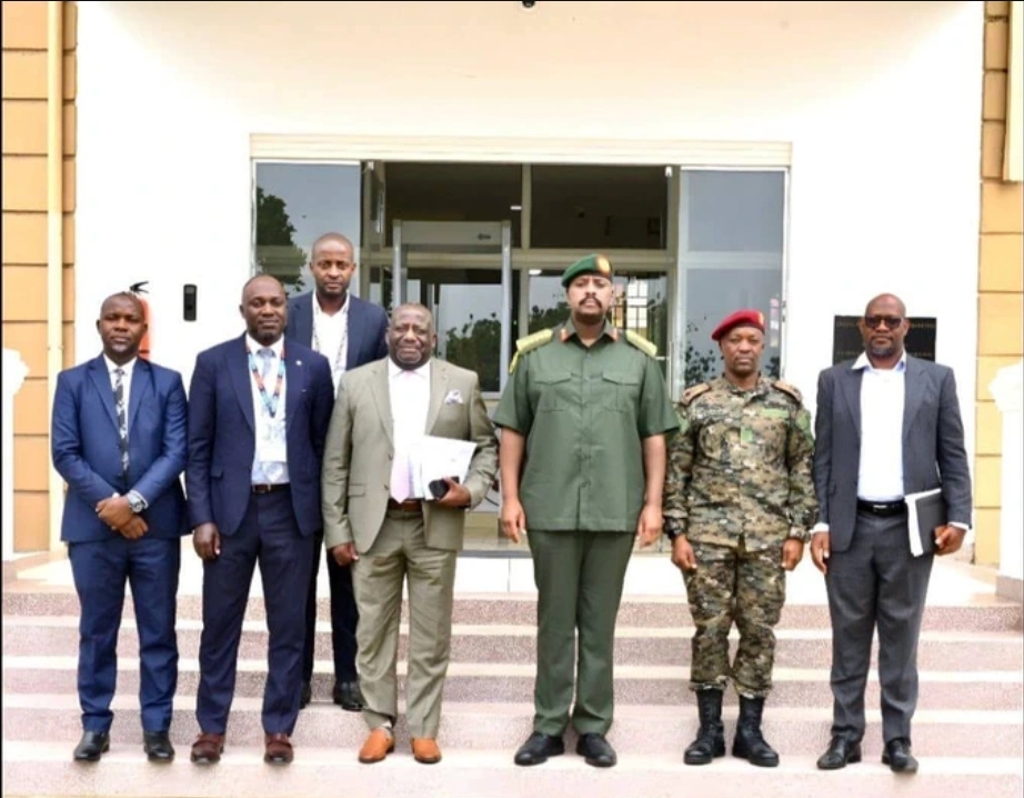 UCC ED Hon Nyombi ,CDF Muhoozi Kainerugaba Discuss Security,Communication Means Ahead of 2026 Elections