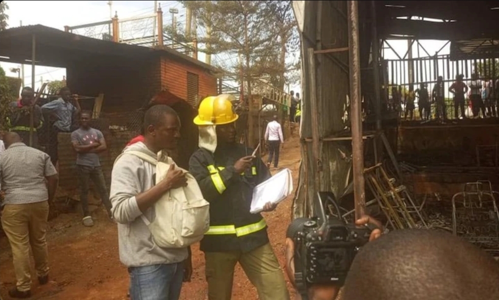 Seven vehicles burnt to ashes in Ntinda garage fire