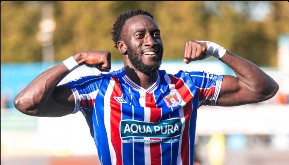 Uganda Cranes defender Mugabi on target for Carlisle United over Aldershot Town