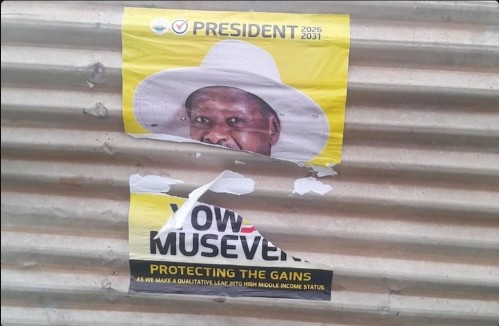 Museveni campaign posters defaced in Busia town