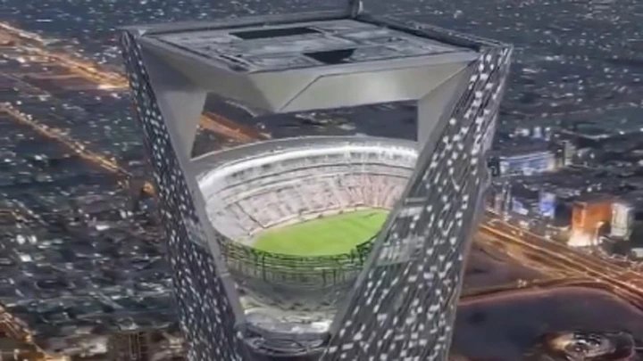 Saudi Arabia To Build World's First 'Sky Stadium' for 2034 FIFA World Cup; NEOM Stadium To Stand 350 Meters Above the Ground