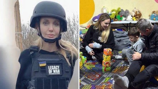 Angelina Jolie visits Ukraine border city facing Russian bombing, 'rescues' bodyguard detained by military: Reports