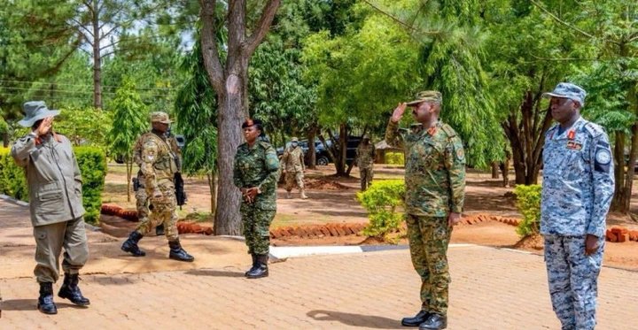 Museveni Commissions 498 Cadets as Muhoozi Warns Politicians Against Indiscipline