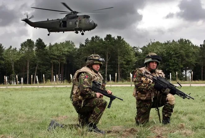 UK to send troops to Belgium after string of drone sightings at European airports spark closures