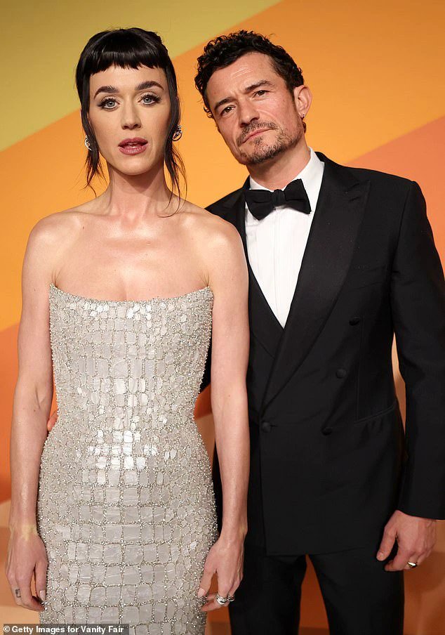 Katy Perry brushes off ex-fiancé Orlando Bloom's cosy photo with actress as she storms the stage in Barcelona for her Lifetimes Tour