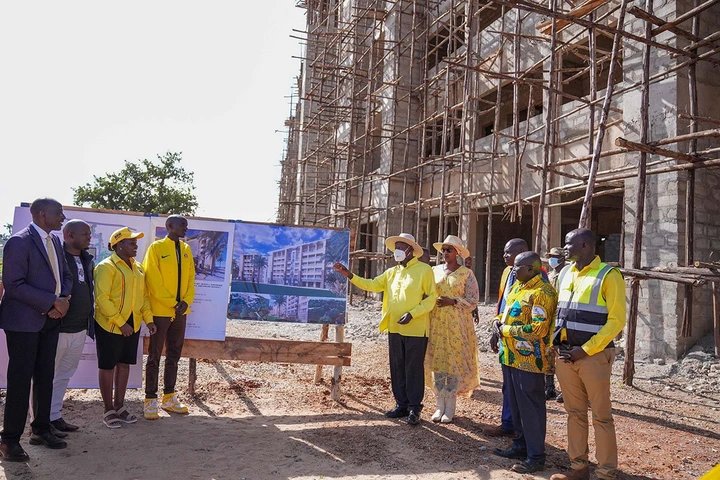 Museveni Praises Cheptegei For Investing Wisely, Tours His Mega Hotel Project In Kapchorwa