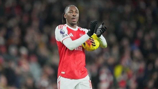 Eberechi Eze's hat-trick helps Arsenal hammer Tottenham Hotspur in North London derby