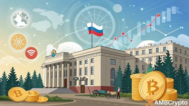 Central Bank of Russia eases restrictions, opens mutual funds to crypto investments