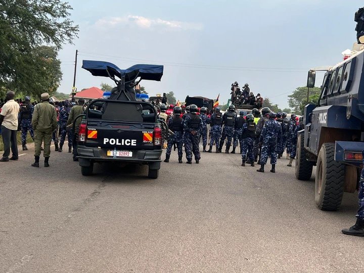 Campaign Disruption in Aswa West!! Authorities Intervene as Kyagulanyi Defies Rally Rules