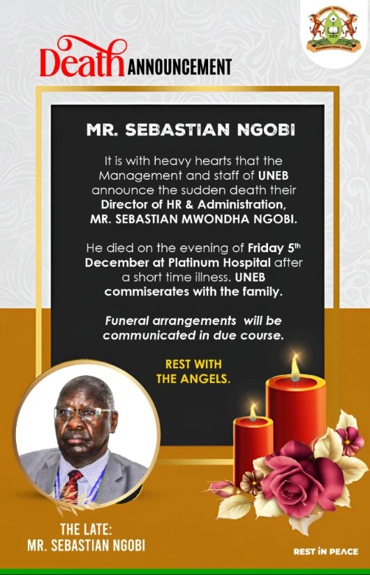 TRAGIC! Sudden HR boss death strikes UNEB