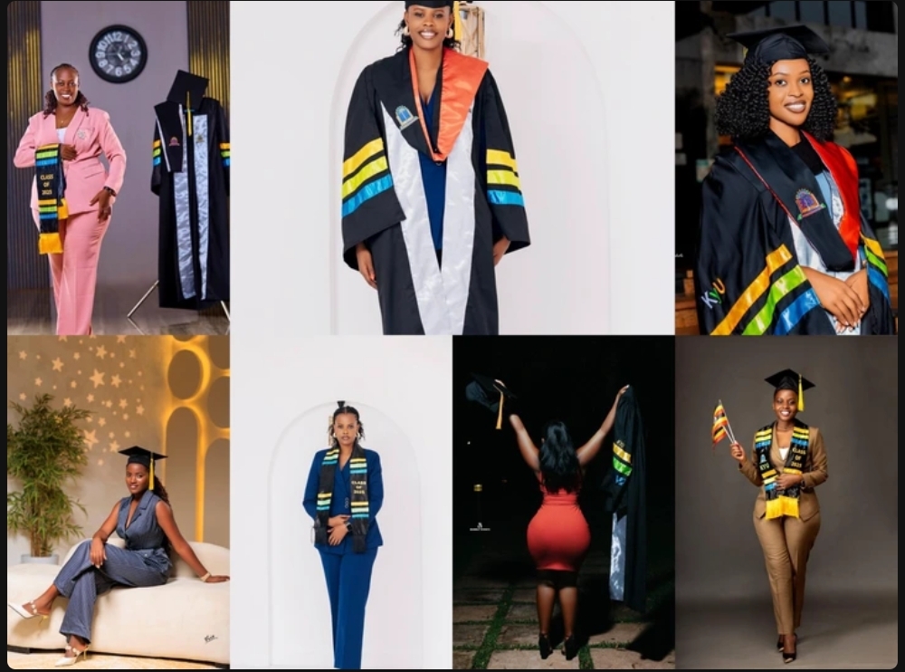 Hot Graduating Girls Turn Heads at Kyambogo Graduation