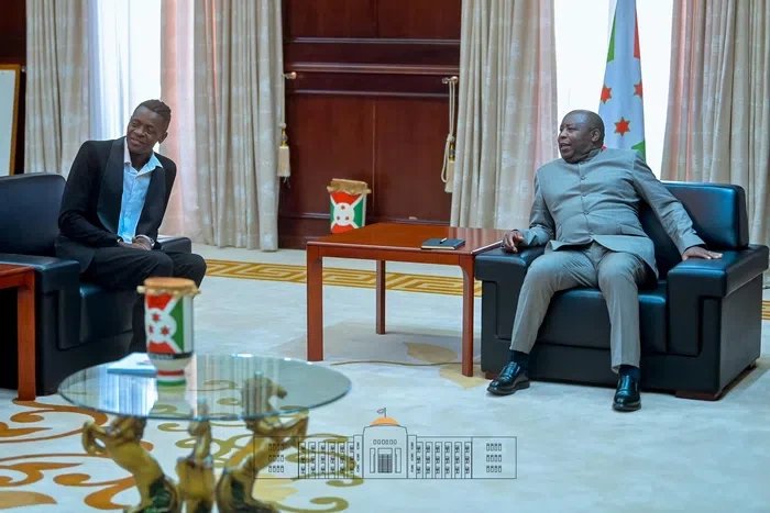 Burundi president hosts Jose Chameleone, singer pledges ultra-modern studio