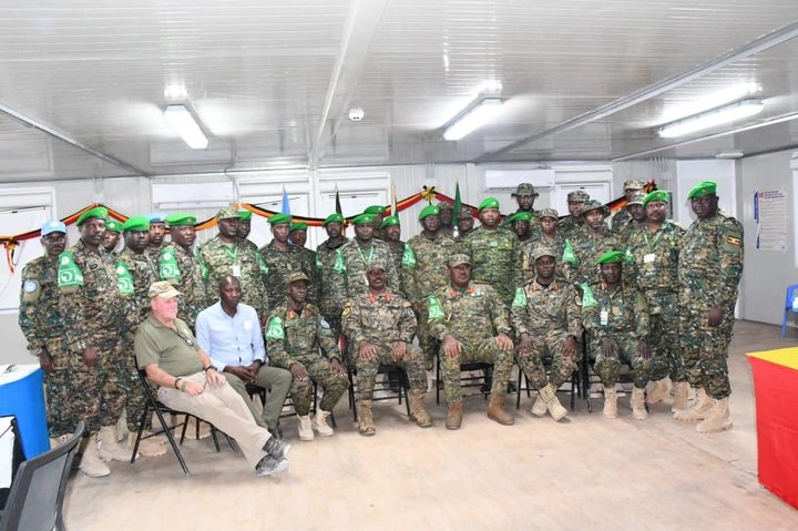 Gen. Kayanja takes over UPDF contingent in Somalia.