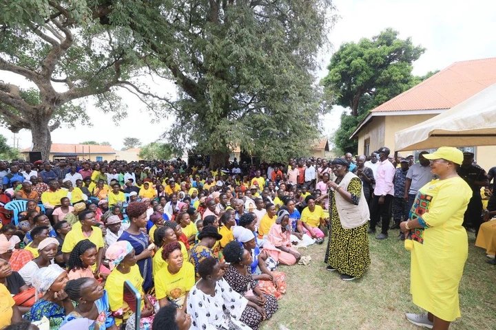 Among, Kazibwe comb Buyende for Museveni votes, call for mature politics