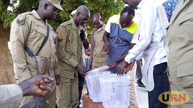 GULU: Voters protest use of plastic buckets for ballot boxes