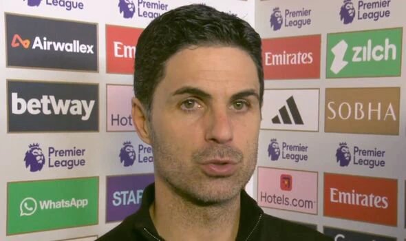 Mikel Arteta shows true colours in TV interview after Arsenal stung by Man Utd