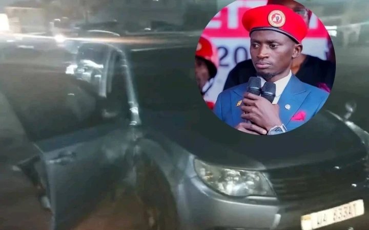 Kalungu East MP-Elect Nkerettanyi Cheats Death In Nasty Car Clash