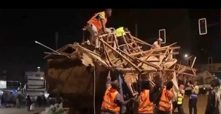 KCCA Demolishes Illegal Kiosks in Kampala Crackdown, Cites 4,000 Vacant Market Stalls