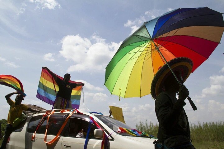 Police arrest two women over alleged public kissing in Uganda