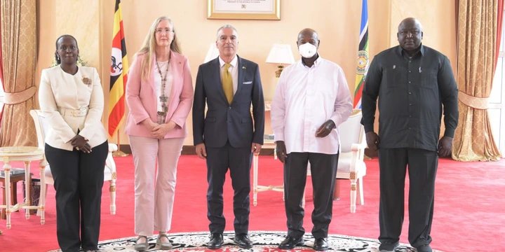 Museveni Receives Credentials From Six New Ambassadors