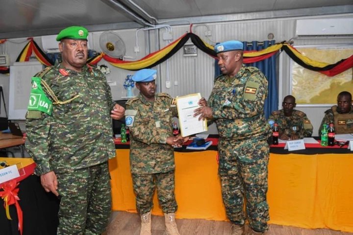 UPDF Changes Command Of United Nations Guard Unit In Somalia