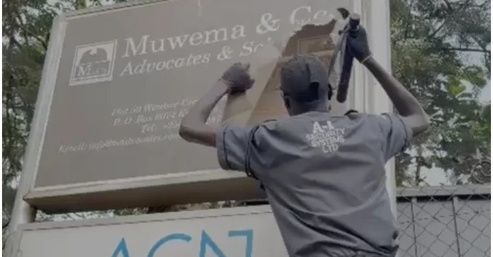 Video: Senior Lawyer Muwema evicted from Kololo office over Shs1.4 billion Rent arrears