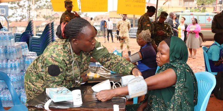 UPDF Conducts Free Medical Outreach in Kamwokya Ahead of Women’s Day